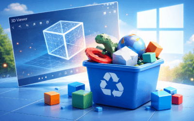 Adieu aux hologrammes Windows : Microsoft enterre la Visionneuse 3D