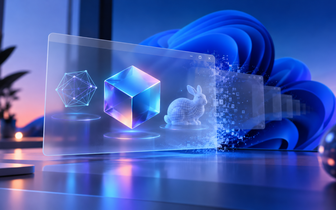 Visionneuse 3D a disparu du Microsoft Store : que devient la 3D sous Windows ?