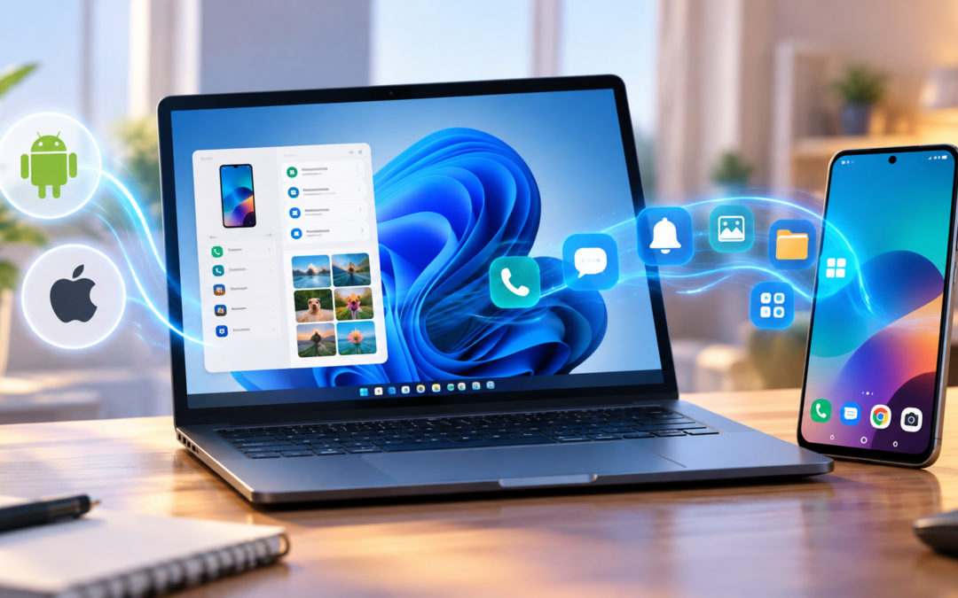 Mobile connecté sur Windows 11 : comment relier son smartphone Android ou iPhone à son PC